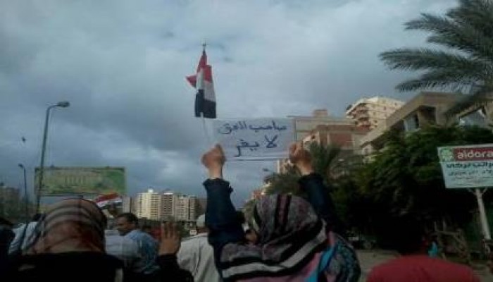 100 يوم انقلاب - الاسكندرية "2": مسيرة منطقة عزبة محسن بالإسكندرية (صور)