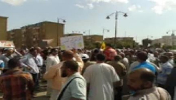 100 يوم انقلاب - طوفان مسيرة دعم الشرعية و رفض الانقلاب بالسويس (مباشر)