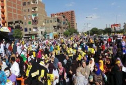 100 يوم انقلاب - عشرات الآلاف في حلوان ضد الانقلاب بعد مرور 100 يوم