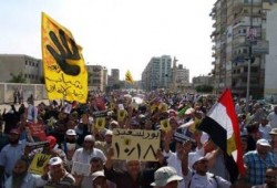 100 يوم انقلاب - طوفان بشري يجوب شوارع بورسعيد ضد الإنقلاب العسكري (صور)