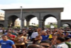استمرار انتفاضة طلاب جامعة الأزهر رفضا للإنقلاب