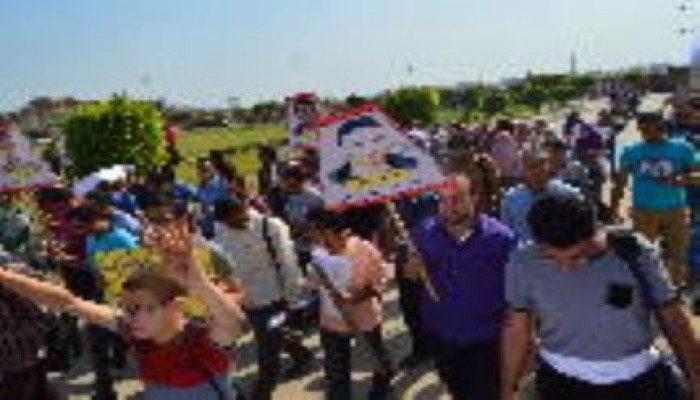 بالصور انتفاضة طلابية في جامعة طنطا