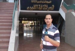 اختطاف احد مراسلي مصر 25 الفضائية من منزلة بالفيوم