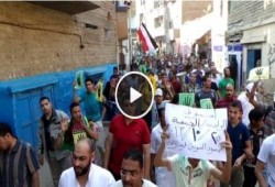 "صمود السويس طريقنا إلى القدس" عشرات الآلاف في مدينة اسيوط ضد الانقلاب (مباشر)