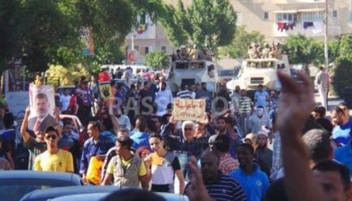 رغم التهديدات مسيرات الاسماعيلية تستمر