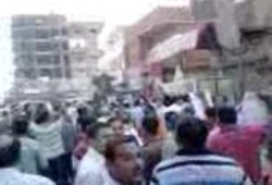 السنطة تفاجئ الانقلابيين بمسيرة حاشدة رفضا للانقلاب (مباشر)