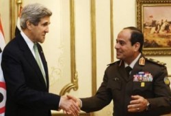 الانقلاب يعترف بالتعاقد مع شركة أمريكية للتسويق له فى الخارج