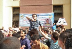 هندسة طنطا تنتفض بقوة ضد حملة الاعتقالات (فيديو)