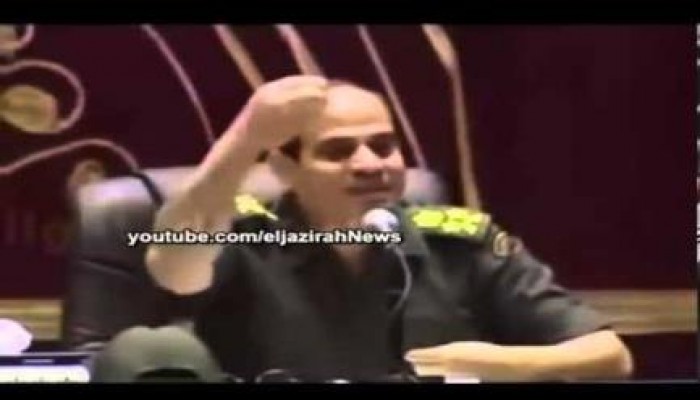 بالفيديو .. السيسي : القائد بتاعي كان بيقولي يا "نتن"
