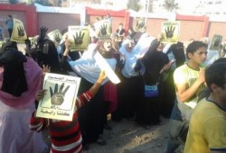 طلاب سيدي سالم ينتفضون ضد الانقلاب