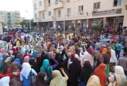 ثورة ضد الانقلاب في مجمع كليات شبين الكوم