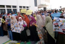 البحيرة ... مسيرة لطلاب ضد الانقلاب بجامعة دمنهور رفضاً للانقلاب الدموي