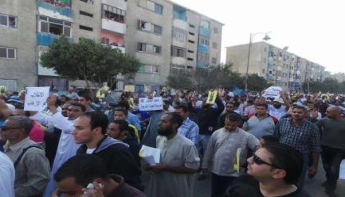 "محاكمة إرادة شعب": شعب السويس ينتفض ضد العسكر (صور)