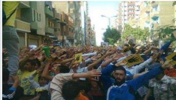مليشيات الانقلاب العسكرى تطارد المتظاهرين بالإسماعيلية وتعتقل عددا منهم