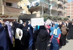 "محاكمة إرادة شعب": مسيرة حاشدة بمدينة فطور بالغربية لرفض الإنقلاب (فيديو)