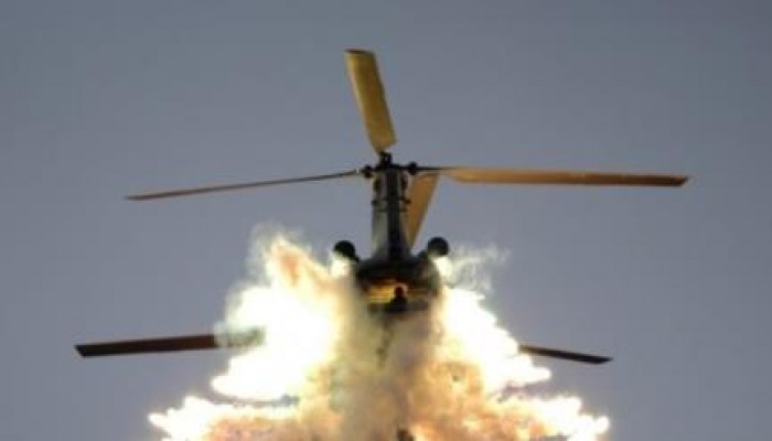 دماء الشهداء تلاحق الانقلابيين: سقوط مروحية على متنها 8 ضباط بقاعدة بلبيس الجوية