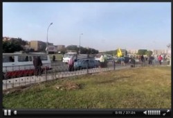 سلسلة بشرية بالعاشر من رمضان رفضا لمحاكمة الرئيس (بث مباشر)