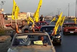 البحيرة ... مسيرة بالسيارات على " القاهرة – الاسكندرية " الزراعي رفضاً للانقلاب الدموي