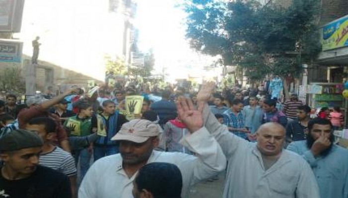 مسيرة حاشدة تجوب شوارع سيدي سالم