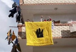 بالفيديو .. ظهور "لحاف" رابعة أثناء مسيرة رفض الانقلاب بابو المطامير بالبحيرة