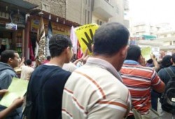 مسيرة بمنوف ضمن أسبوع "الحرية للشرفاء"