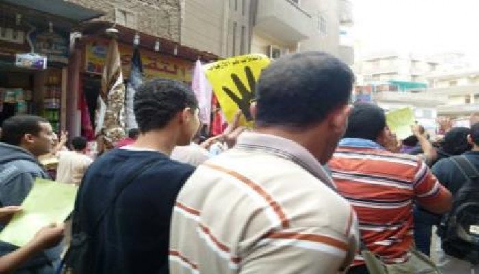 مسيرة بمنوف ضمن أسبوع "الحرية للشرفاء"