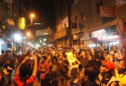 مسيرة ليلية حاشدة لرافضي الإنقلاب بالمحلة الكبري (فيديو)