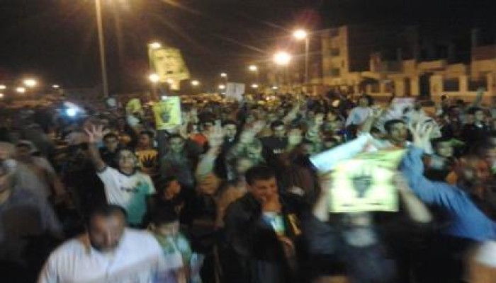 مسيرات ليلية بشبين الكوم والسادات رفضا للانقلاب العسكري ومحاكمة الرئيس الشرعي (صور)