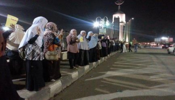 حرائر مصر ينتفضن: وقفة لنساء ضد الانقلاب بمدينة اسيوط