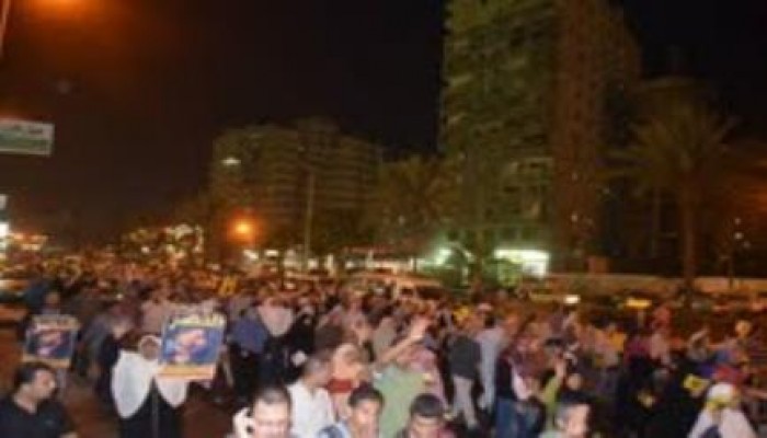 الإسكندرية تنظم 4مسيرات لرفض لانقلاب مساء أمس