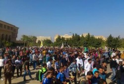 الآلاف من طلاب الأزهر ينتفضون اعتراضا على حبس زملائهم