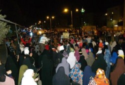 وقفة ليلية لأحرار بورسعيد ضد الانقلاب العسكري (صور وفيديو)