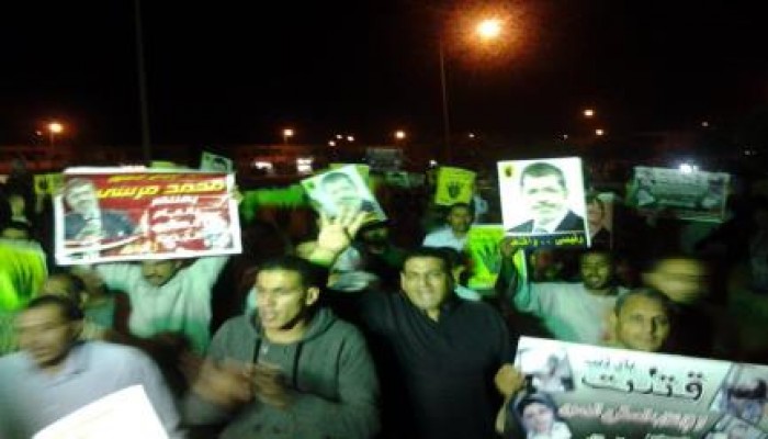 بالصور المنوفية تنتفض ضد الإنقلاب العسكرى