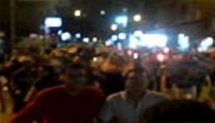 مسيرة حاشدة لأهالي 6 أكتوبر ضد الانقلاب