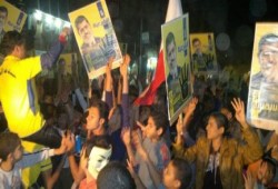 مسيرة ليلية بسنهور بالفيوم ضد الانقلاب العسكري (صور)