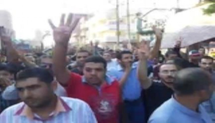 مسيرة حاشدة في مدينة زفتى بالغربية (فيديو)