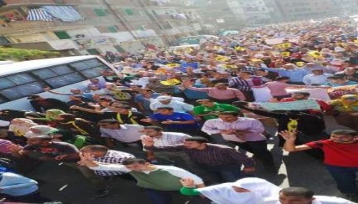 مئات الآلاف ينتفضون في الإسكندرية في عدة مظاهرات ضد الانقلاب العسكري (صور)