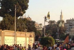 المتظاهرين يحيطون بقصر الاتحادية |(صور)