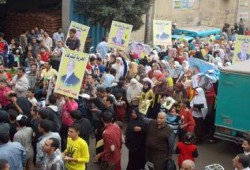 البحيرة: مسيرة بالدلنجات ضد الانقلاب العسكري أمام منزل أحد معتقلي الشرعية (صور)