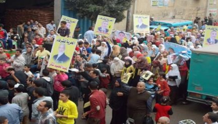 البحيرة: مسيرة بالدلنجات ضد الانقلاب العسكري أمام منزل أحد معتقلي الشرعية (صور)