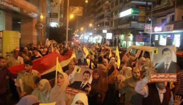 4 مسيرات ليلية حاشدة لرفض الانقلاب بالاسكندرية (صور)