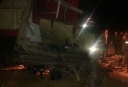 26 قتيل و30 مصاب في حادث اصطدام قطار بحافلة ركاب في دهشور