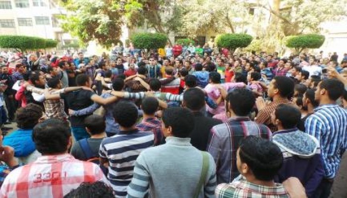 استمرار اضراب طلاب جامعة الزقازيق لليوم الخامس على التوالي