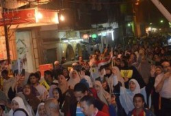الاسكندرية تواصل رفضها للإنقلاب الدموي بعدة مسيرات ضد العسكر