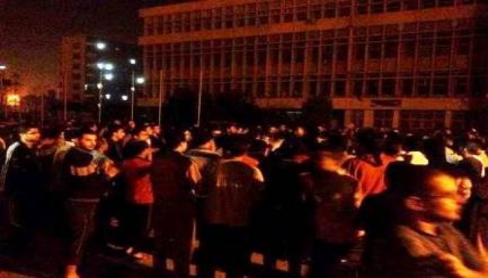 بالصور.. انتفاضة طلاب جامعة الاسكندرية نصرة لطلاب الأزهر