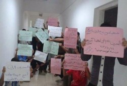 طلاب المدينة الجامعية ببورسعيد يعلنون تضامنهم مع طلاب الأزهر