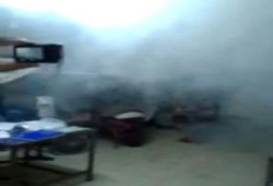 بالفيديو.. قنابل الغاز داخل غرف الطلاب بالمدينة الجامعية بالأزهر