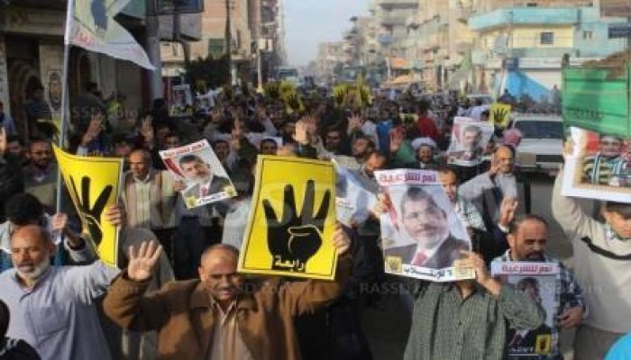 انتفاضة أهالي فاقوس اليوم ضد الانقلاب العسكري في ذكري مجزرة القرن