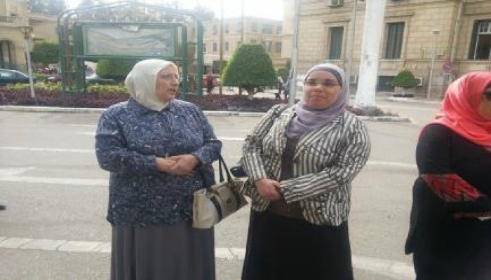 ظهور الدكتورة باكينام الشرقاوي اليوم في مسيرة رافضة للانقلاب بجامعة القاهرة