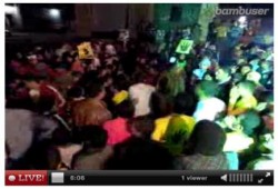 وقفة لثوار مركز الحسينية بالشرقية امام منزل شهيد رابعه فاروق البرنس (بث مباشر)